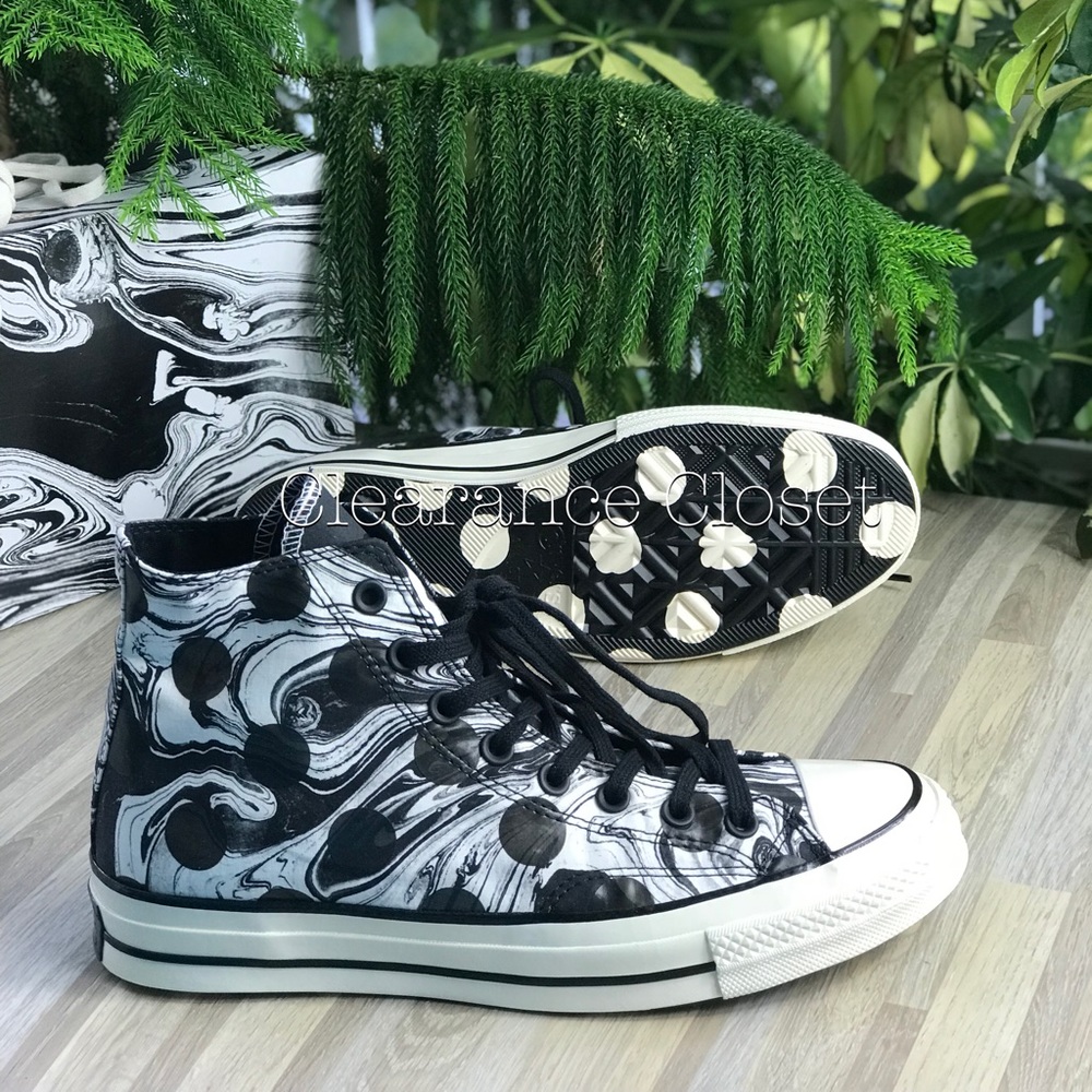 NWT Converse Ctas 1970's Hi B/W Egret M AUTHENTIC - Picture 3 of 6